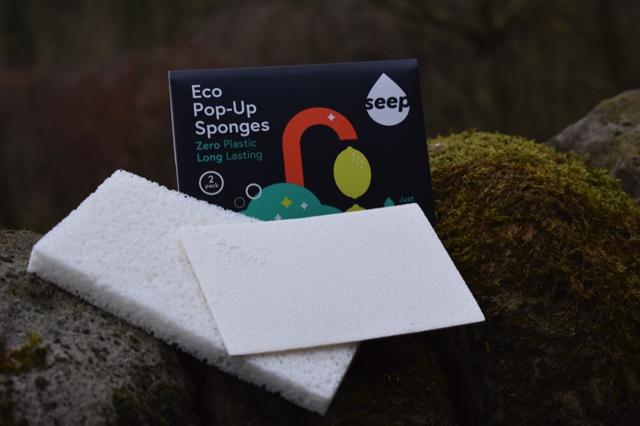 Seep eco pop-up sponges